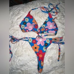Flower bikini